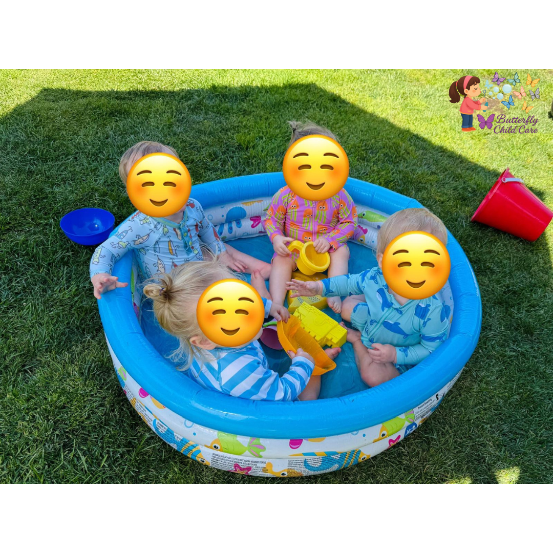 Kids enjoying water play