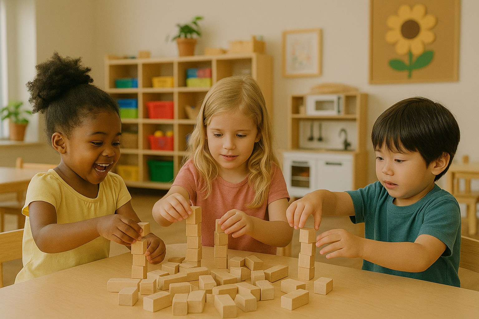 Children playing together